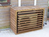 Immagine di Copri-climatizzatore misure mt.1,32x0,58 h.1,47 legno termo trattato art.CC1306XL