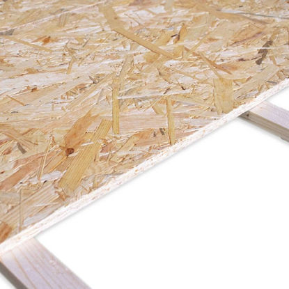 Immagine di Kit pavimento superficie mt.4,00x5,00 con travetti impregnati e tavola OSB spessore mm.12 art.PL4050