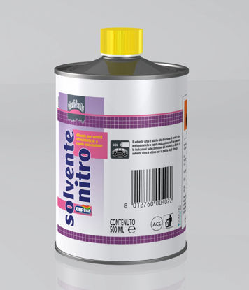 Immagine di Diluente nitro ml.500 per vernici nitro sintetiche a rapida essiccazione art.60004022